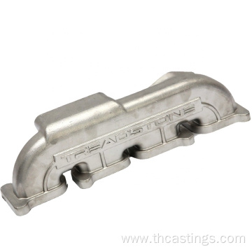 Sand cast automobile exhaust manifold